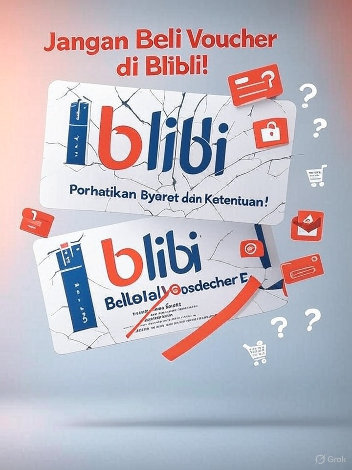Hasil telaah @Grok Tentang Voucher Netflix di Blibli