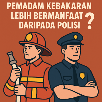 🔥 Pemadam Kebakaran Lebih Bermanfaat daripada Polisi? Sebuah Perspektif Kritis