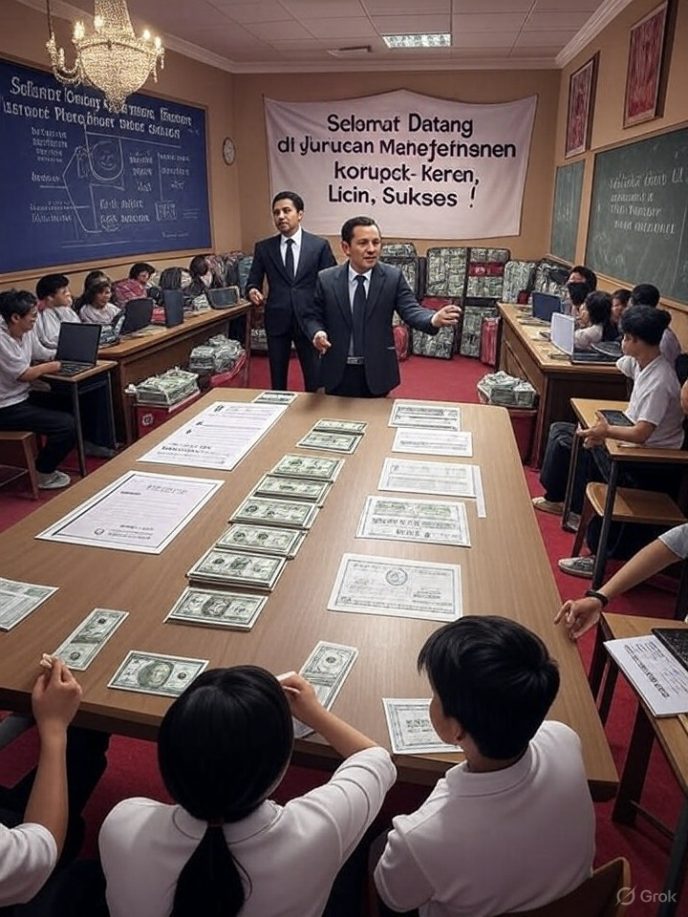 Jurusan Manajemen Korupsi, Layak Dibuka di Semua Pendidikan Tinggi Indonesia