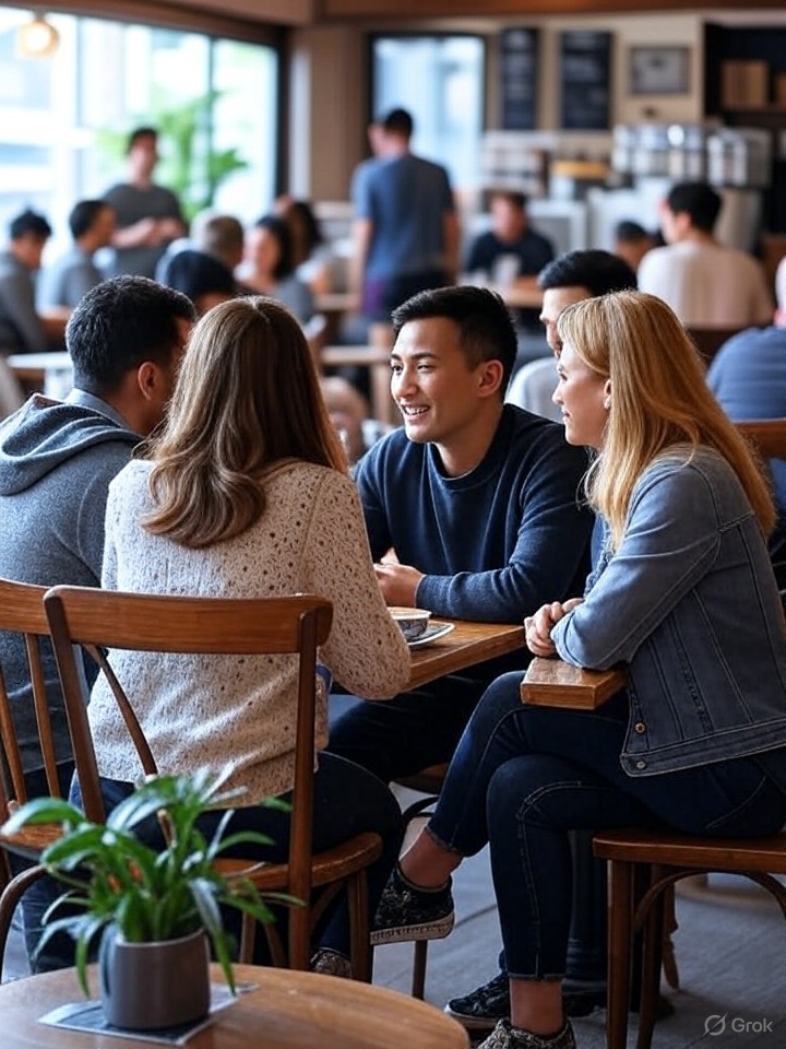 Skema Headphone untuk Pengunjung Cafe